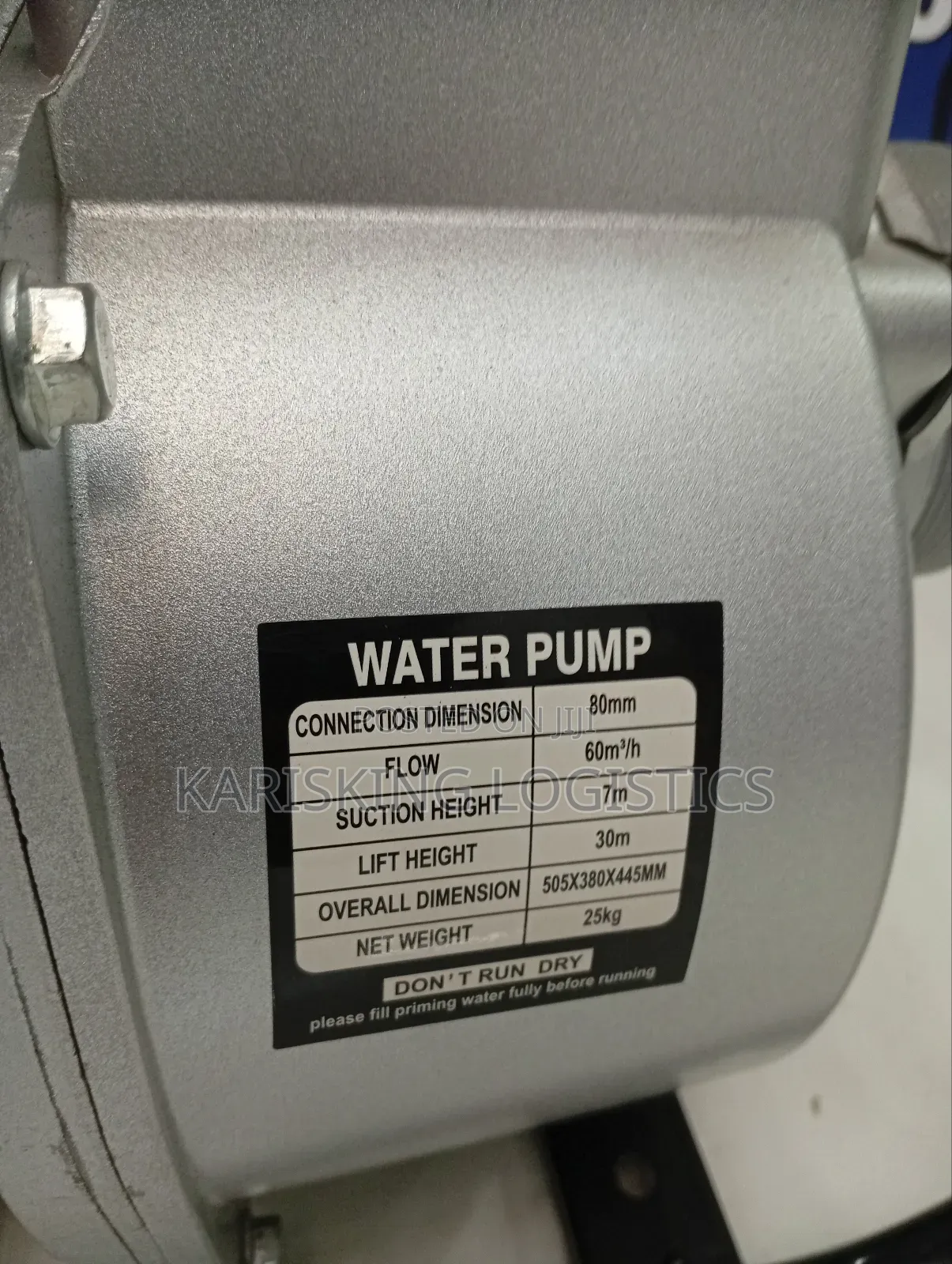 Helios Water Pump Gasoline