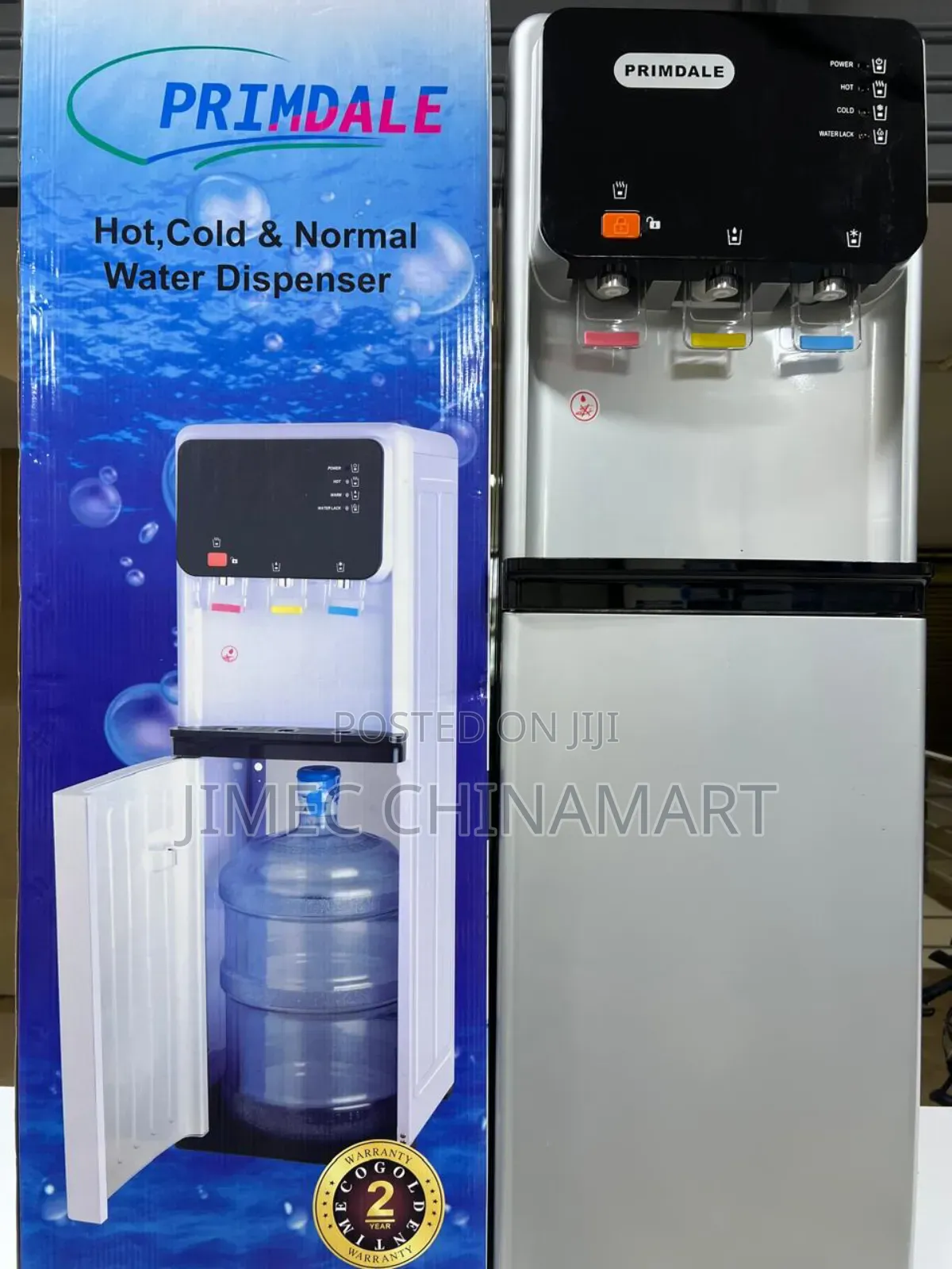 3-Tap Bottom Load Hot Cold Water Dispenser