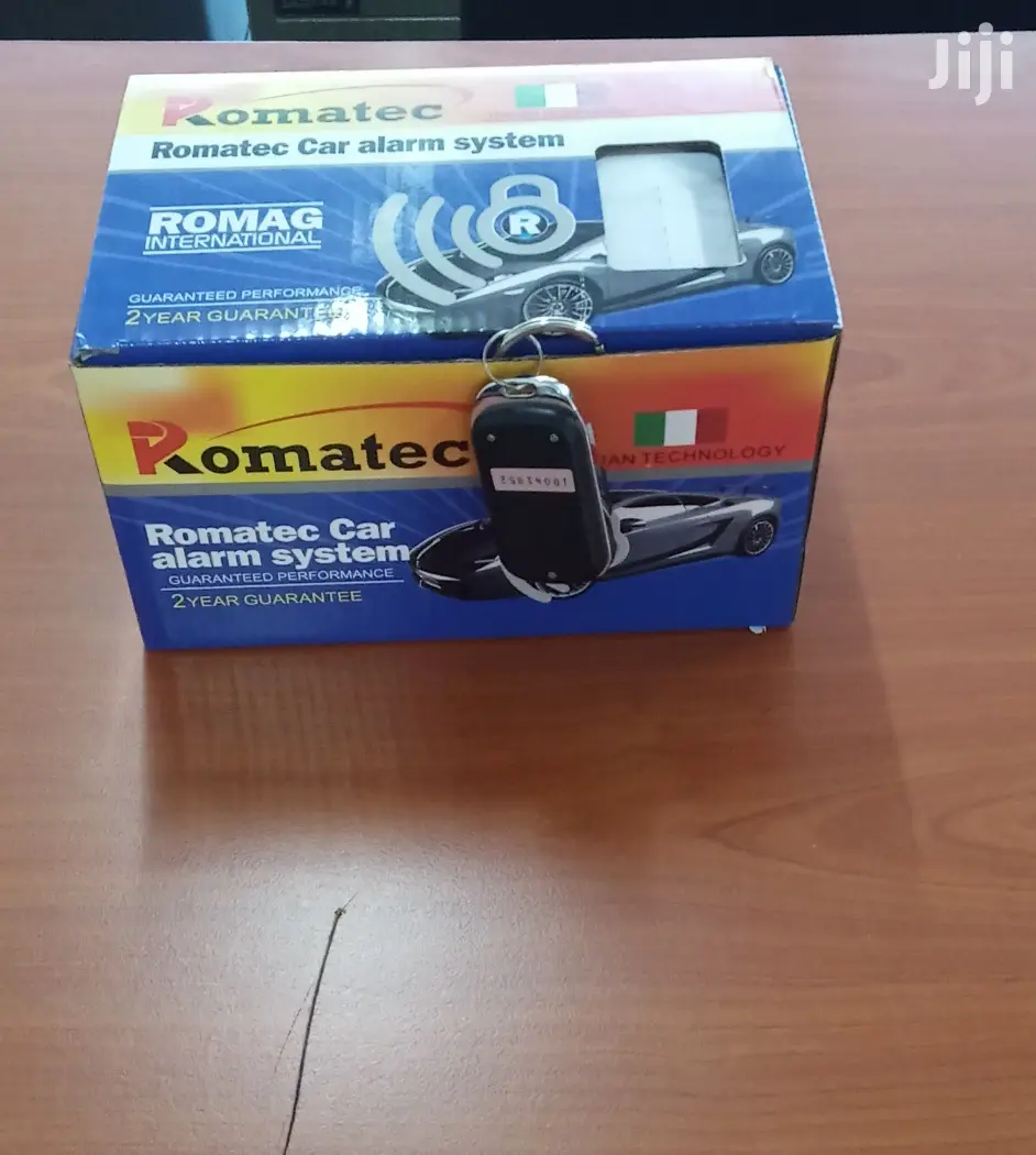 New Romatec Car Alarm With Cut Off, Free Installation.