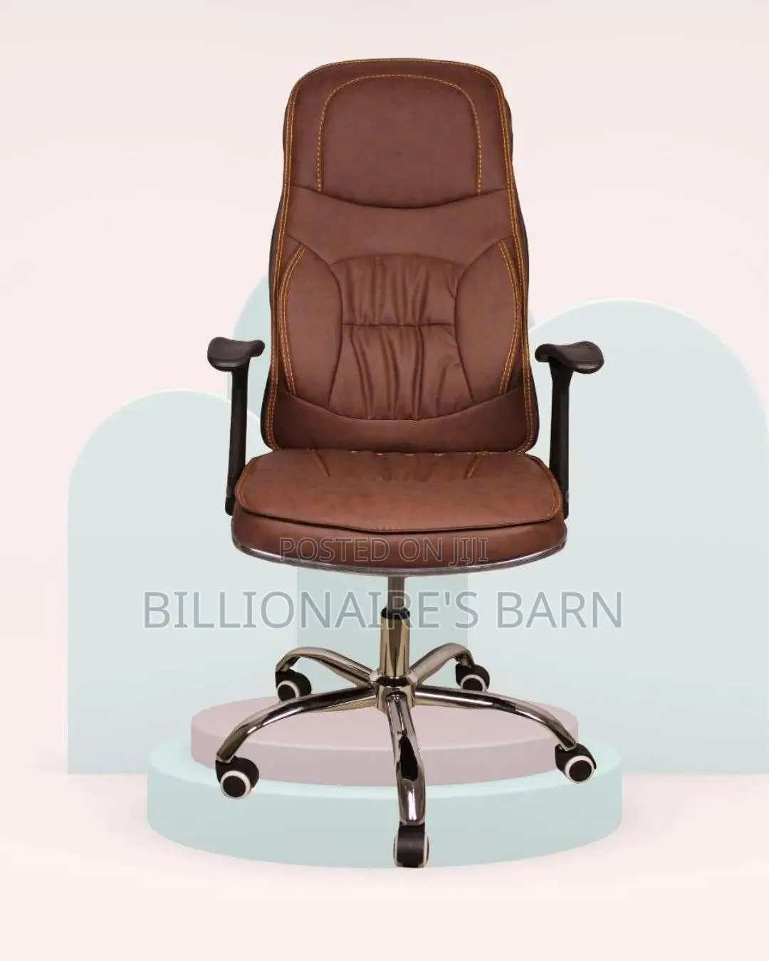 Home Office (Space-saving) Ergonomic Leather Only Few|Nairobi Delivery