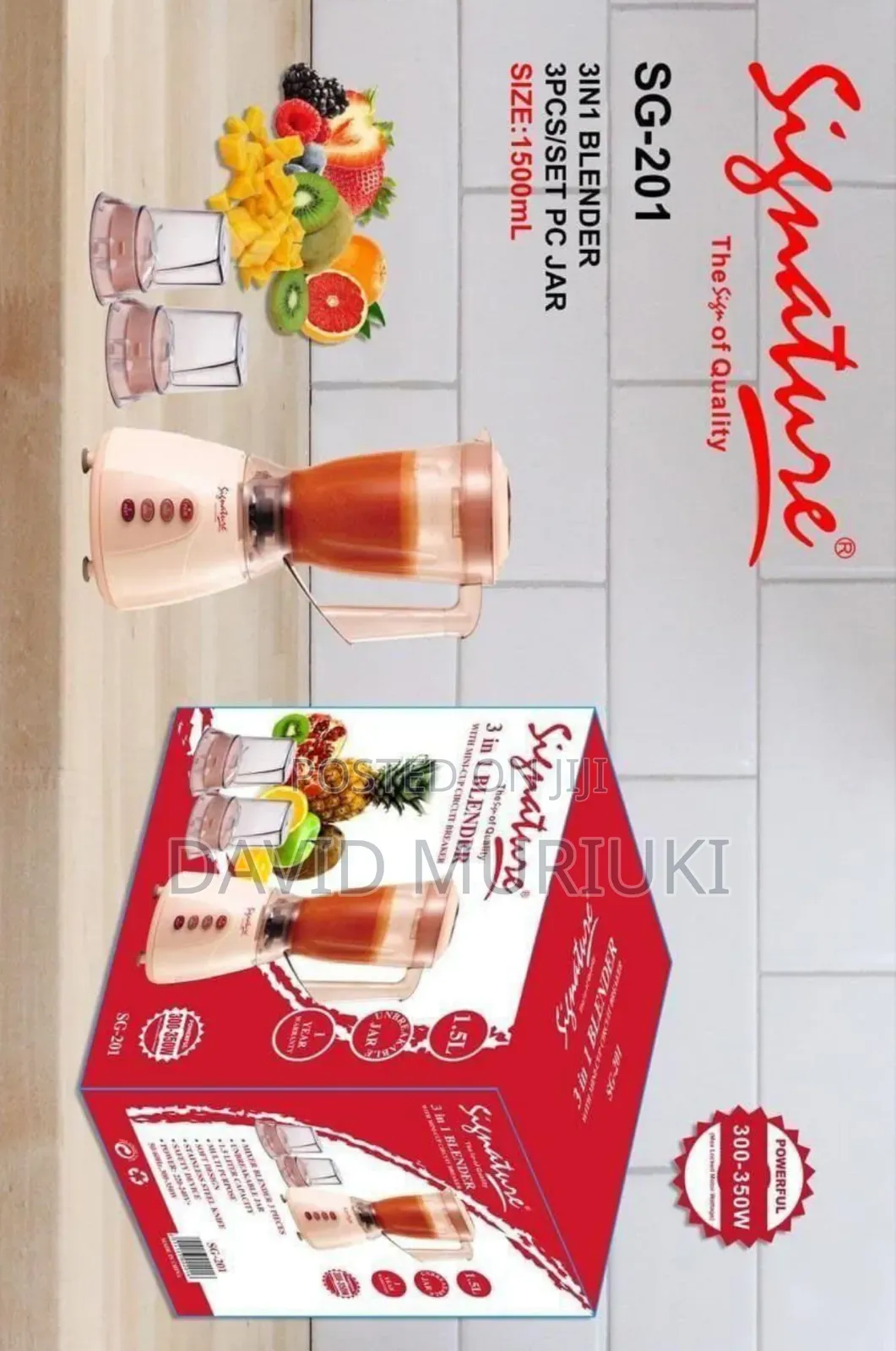Signature 3 in 1 Blender