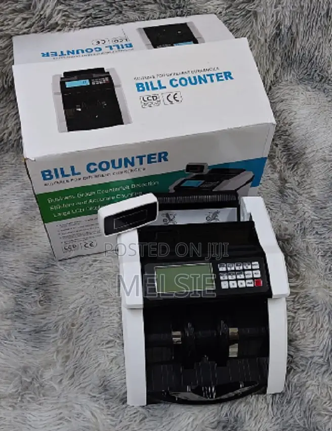 High-Speed Money Bill Counter Detect Counterfeit Banknotes