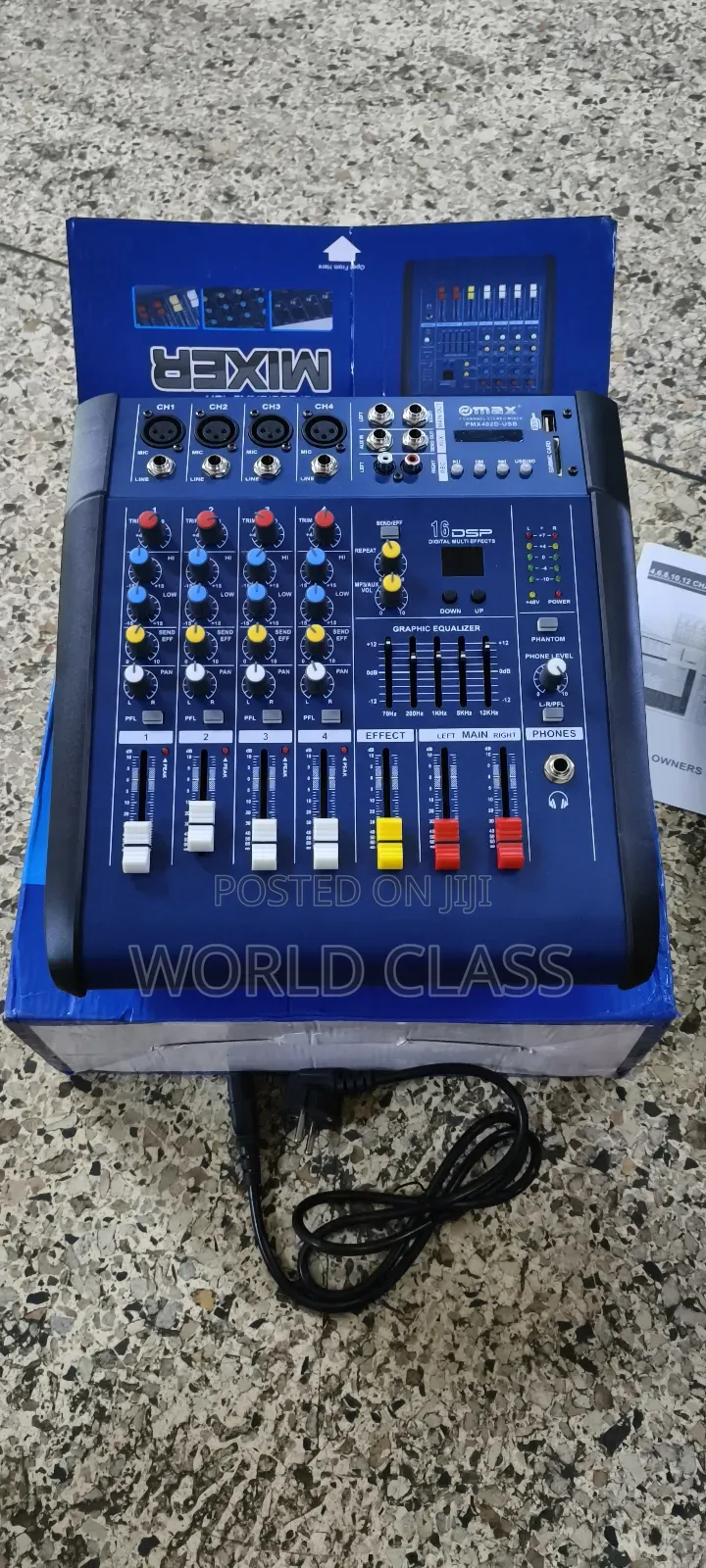 Omax Mixer 4 Channel
