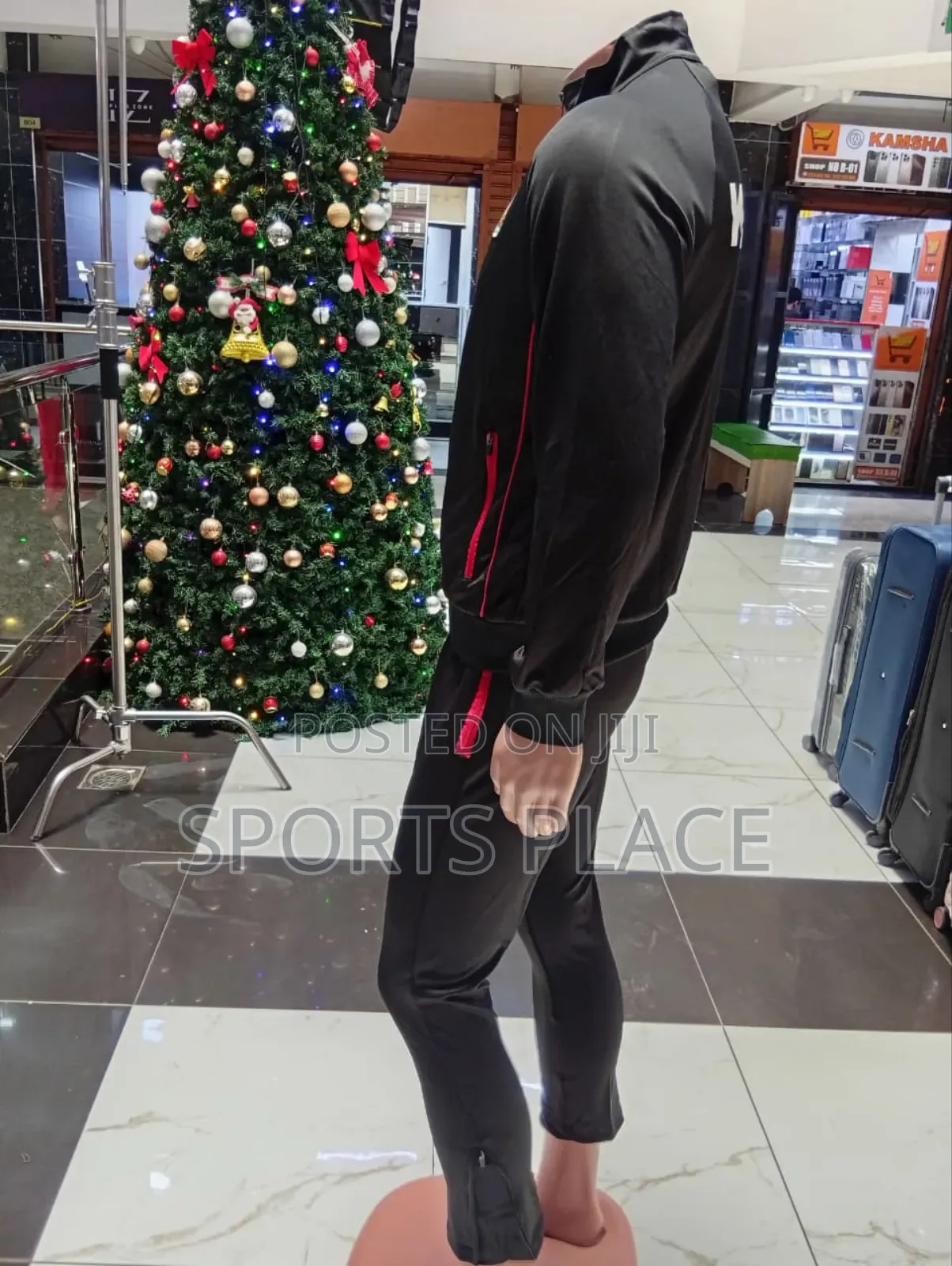 Official Football Team Kenya 2025 Tracksuits Black