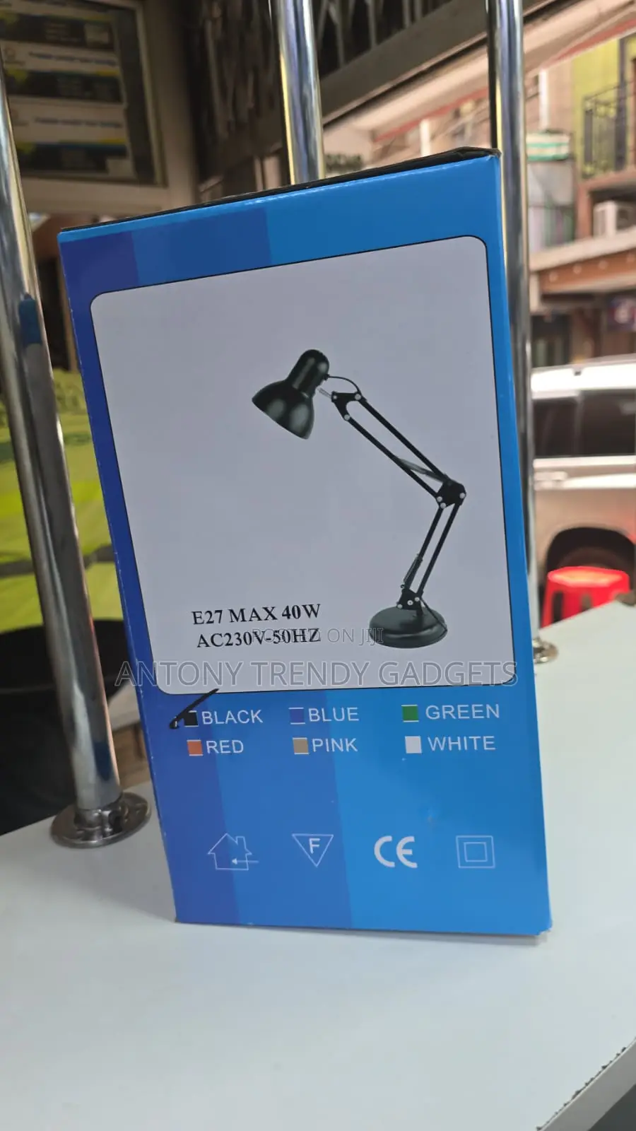 Adjustable Swing Arm Table Lamp With Desk Clamp Option