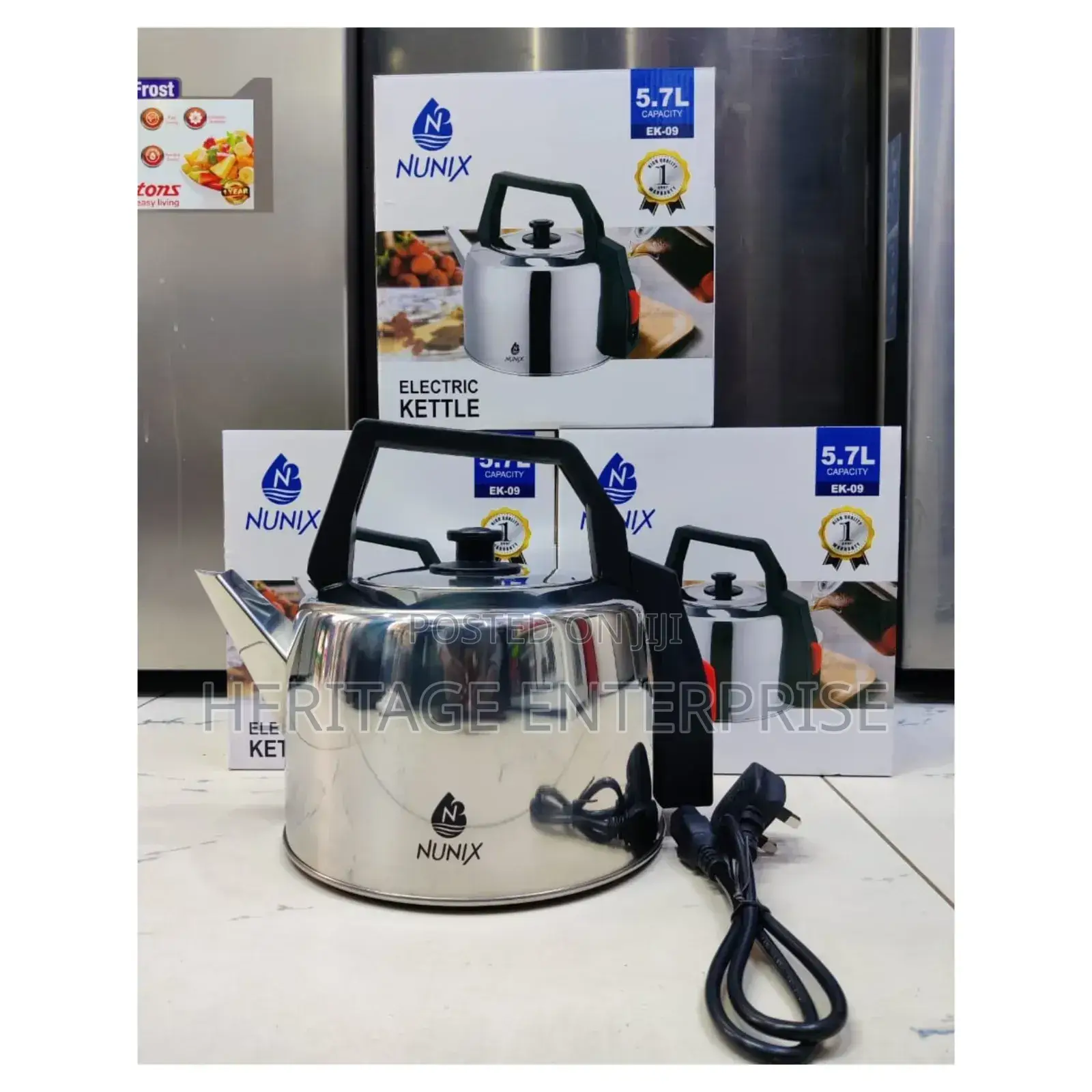 Nunix Electric Kettle 5.7l