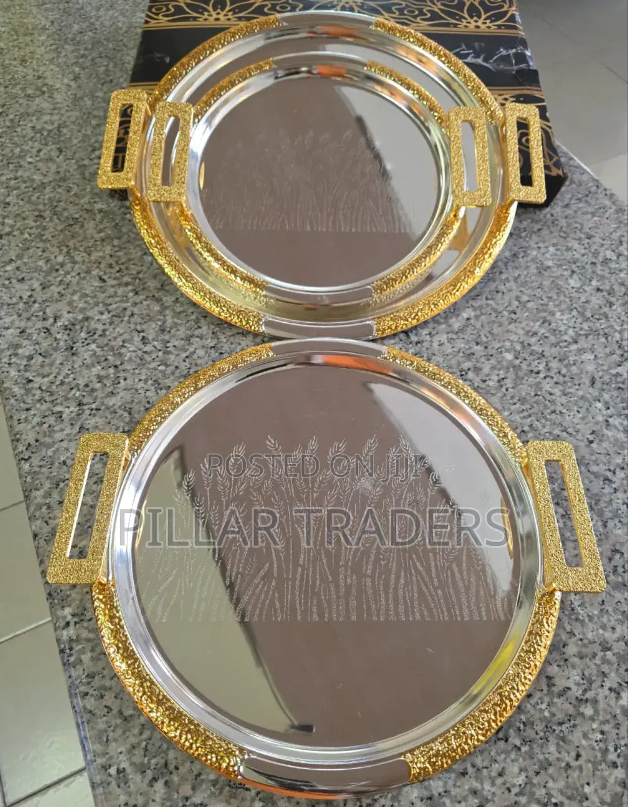 Elegant Serving Tray Set