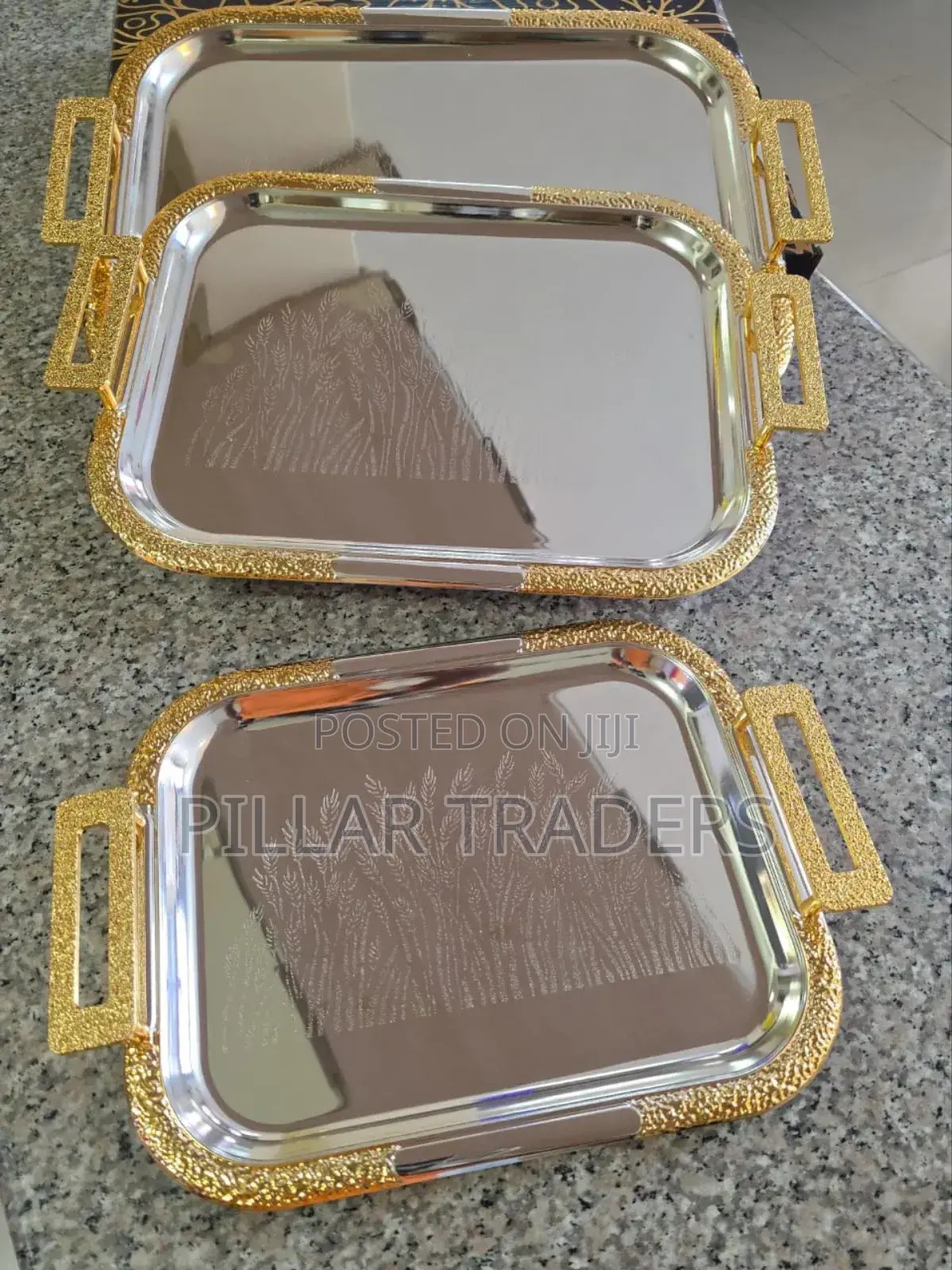 Elegant Serving Tray Set