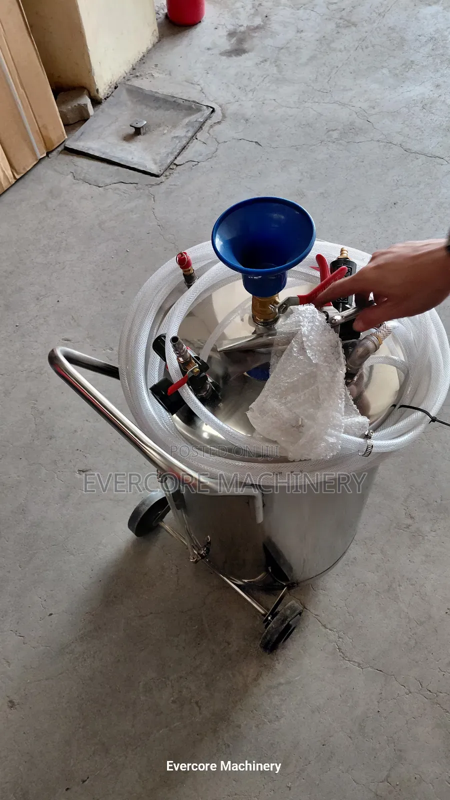 Heavy Duty Soap Dispenser Machine Stainless Steel 80l