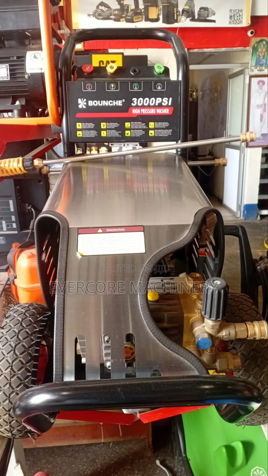 Bounche 3000psi Three Phase Carwash Machine.