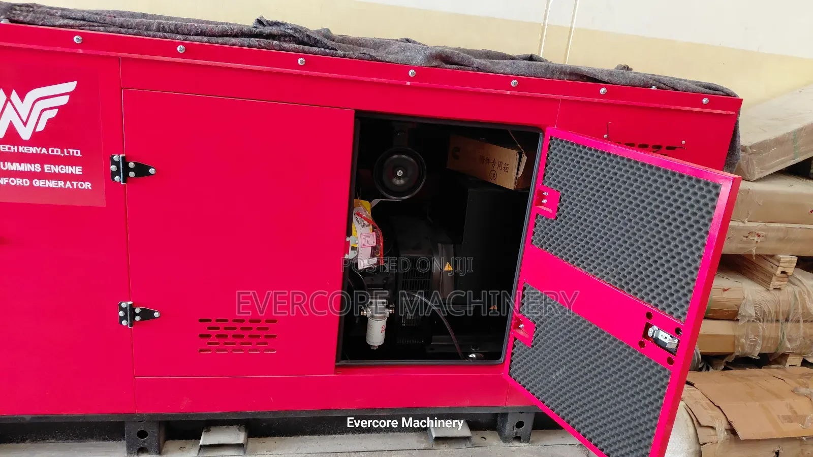 110kva Diesel Super Silent Generator With Stamford Alternator