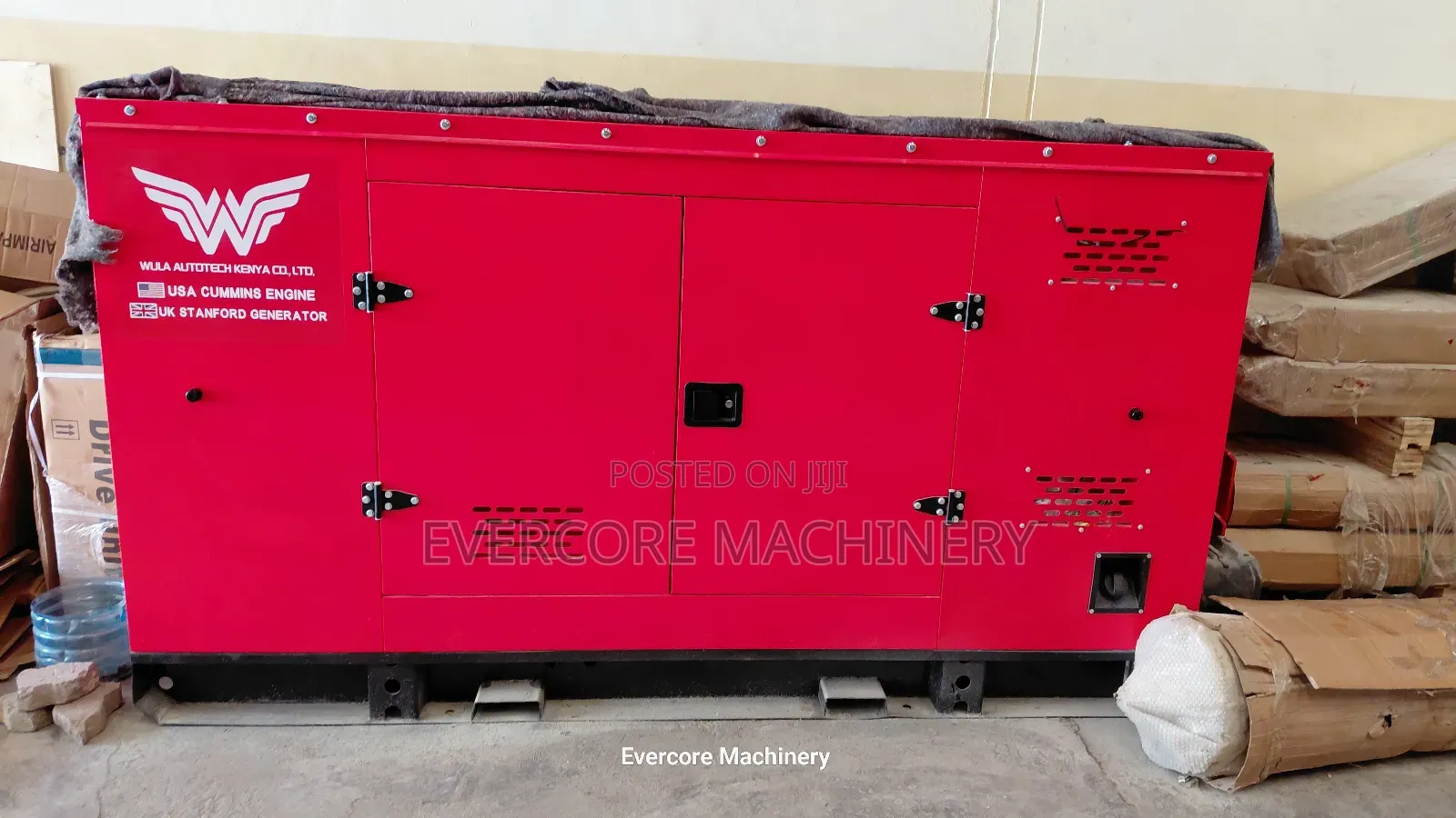 110kva Diesel Super Silent Generator With Stamford Alternator