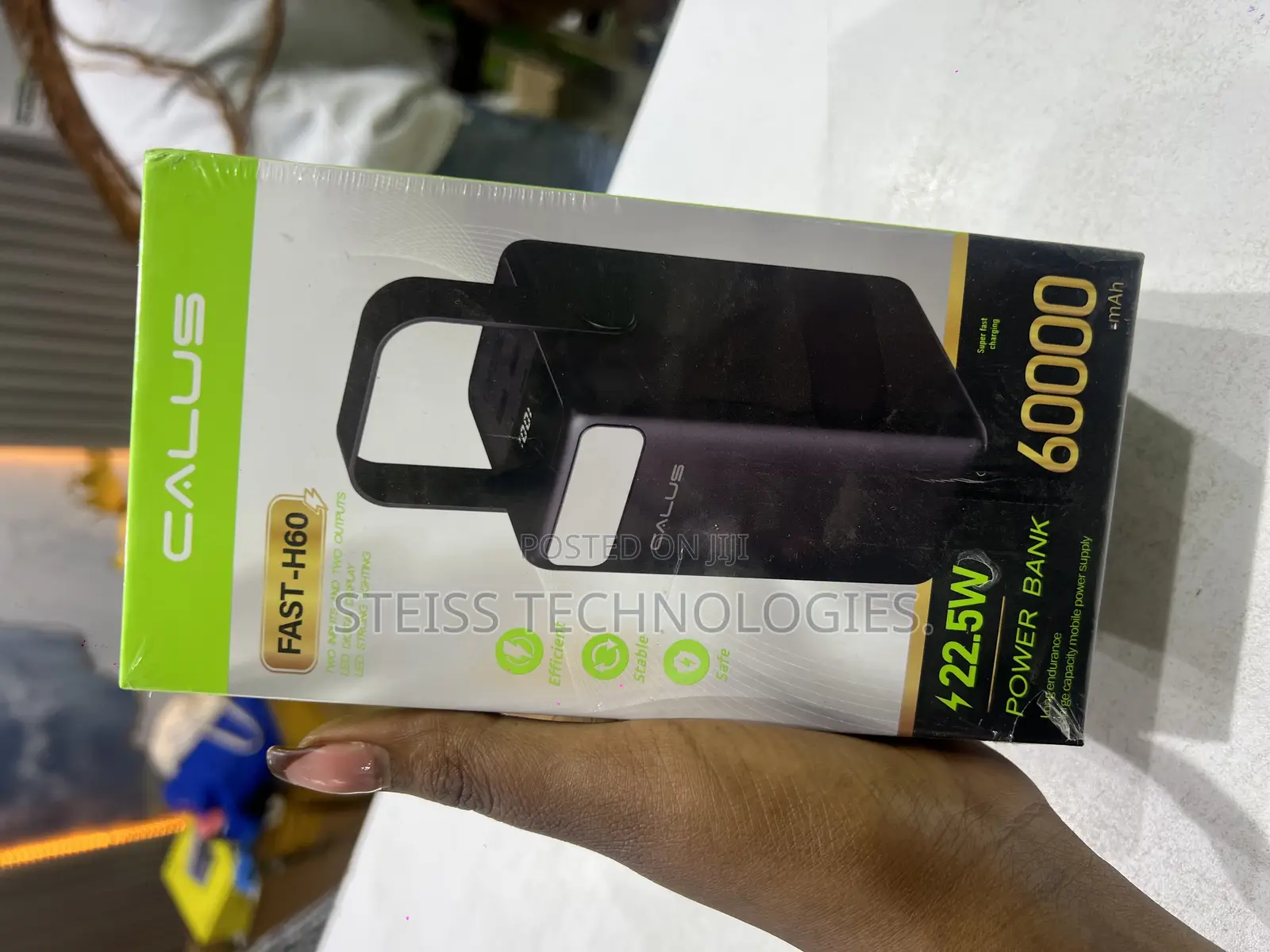 60000mah Calus Powerbank With Torch