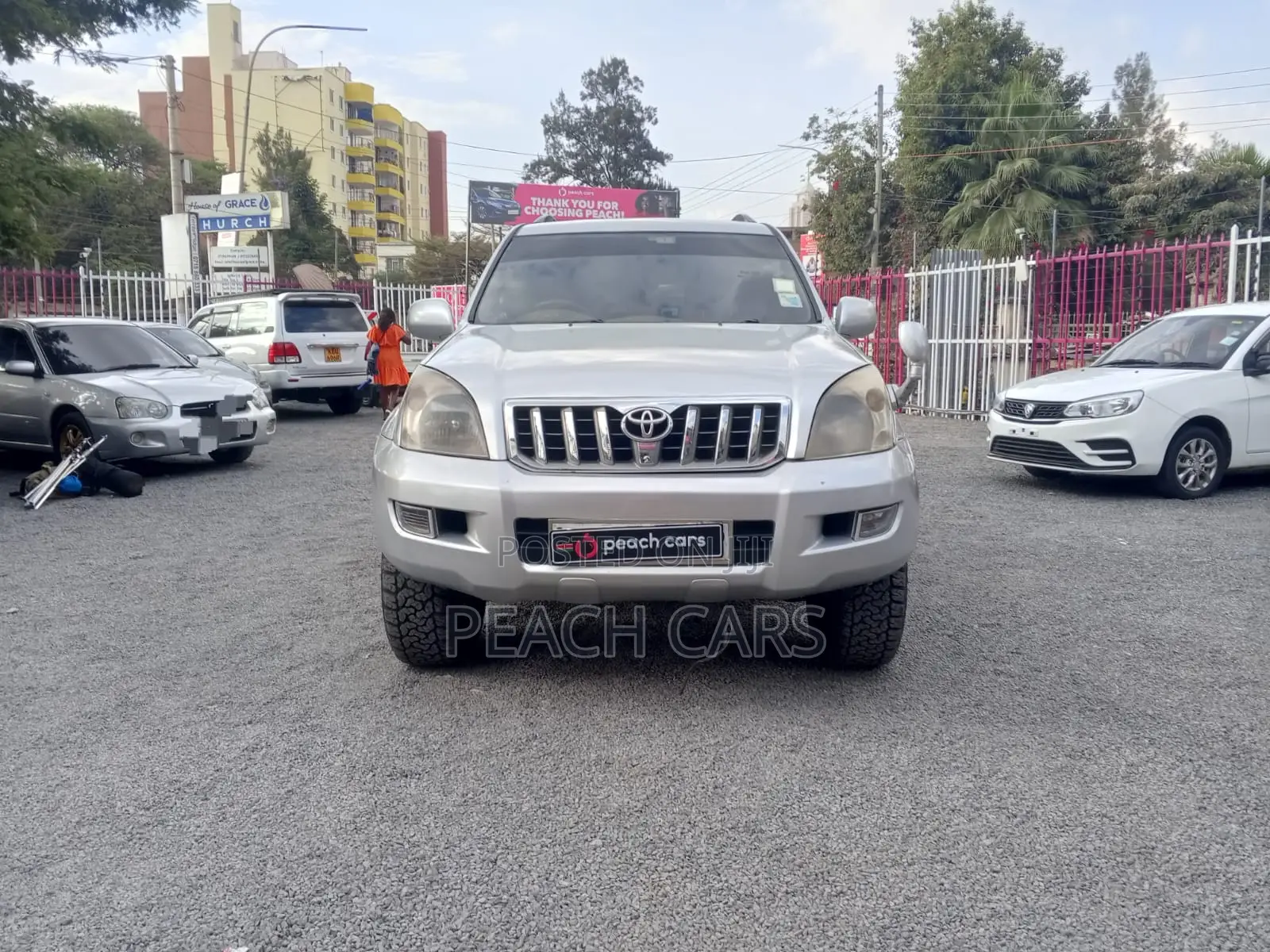 Toyota Land Cruiser Prado 3.4 5dr 2003 Silver