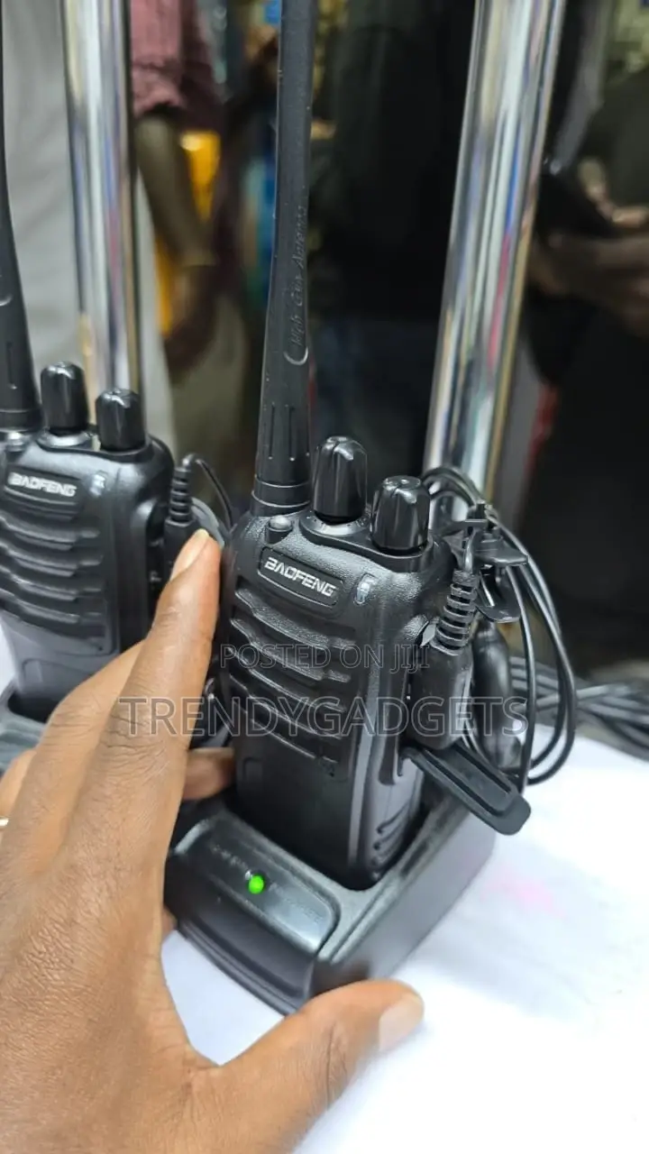 Baofeng Bf-888s Long-Range Two-Way Radio for Outdoor Security