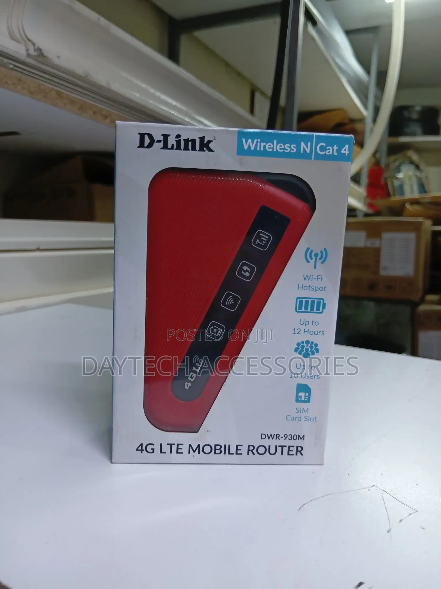 Dlink 4g/Lte Mobile Mifi Router DWR-930m.