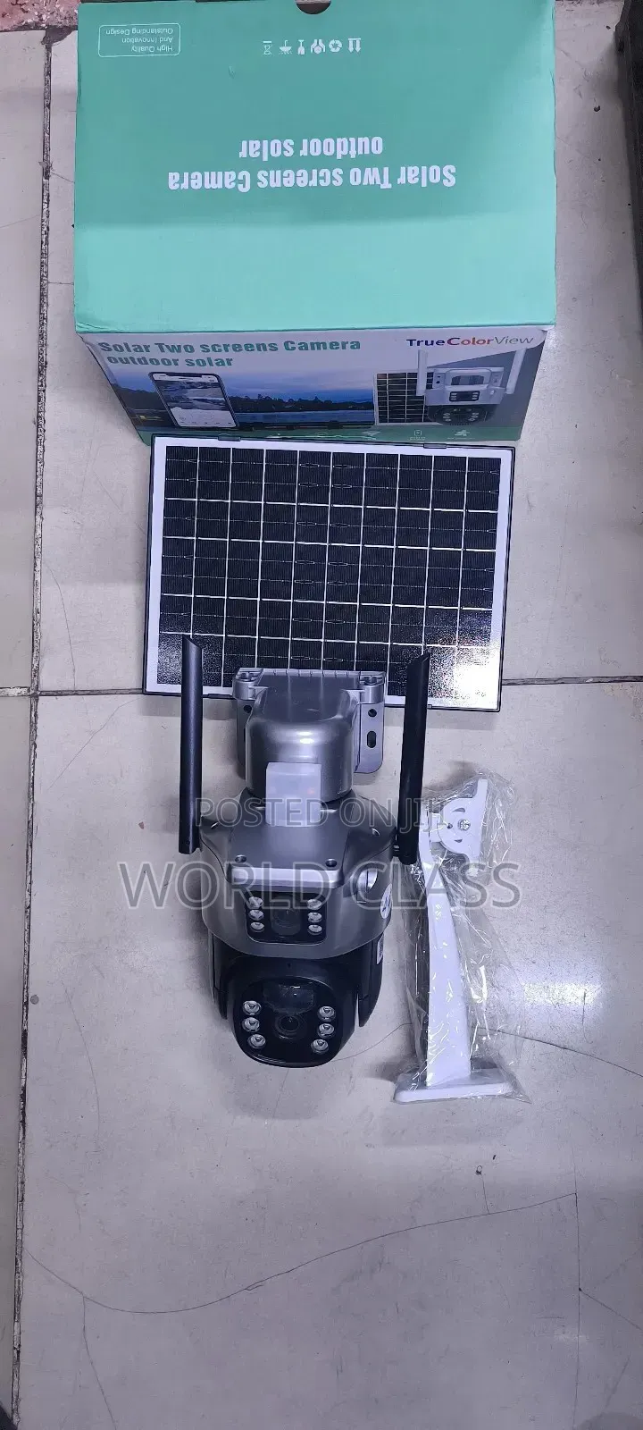 360°Solar CCTV Camera
