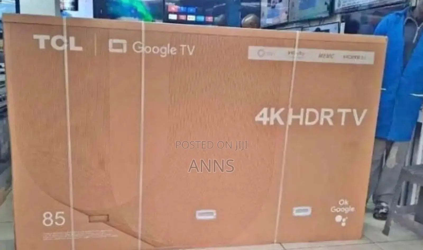 4 K HDR Google TCL 85 Inch Tv