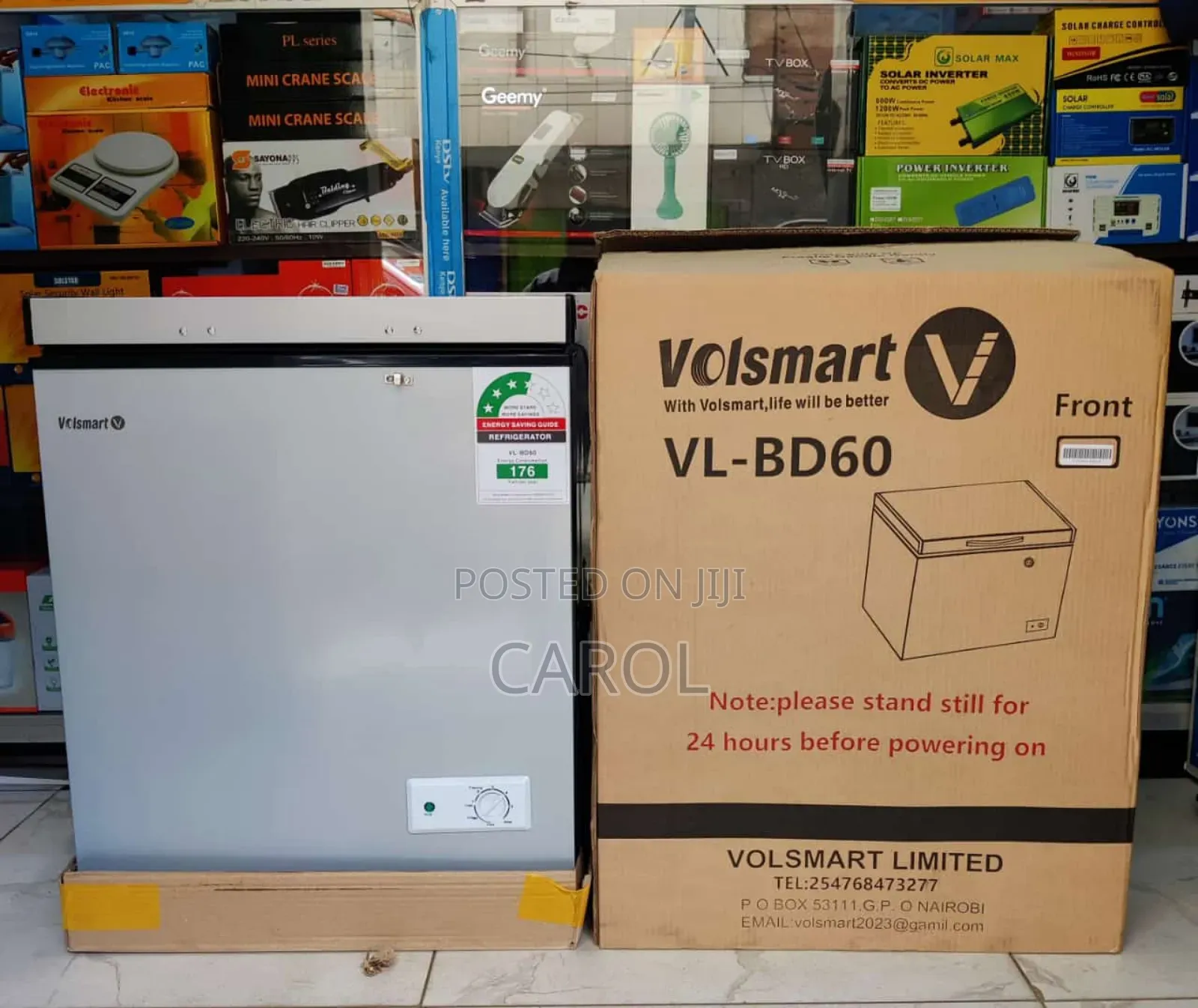 *Volsmart Freezer 60litres