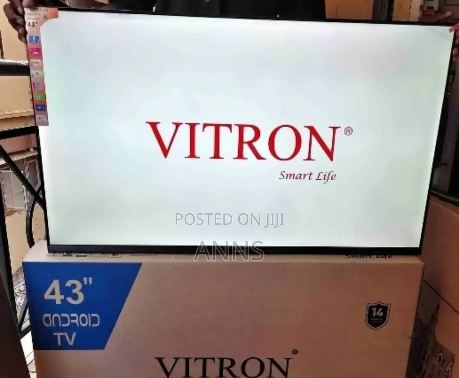 Vitron 43 Inch Smart Android Tv (1.2 Years Warranty) Htc43 Youtube