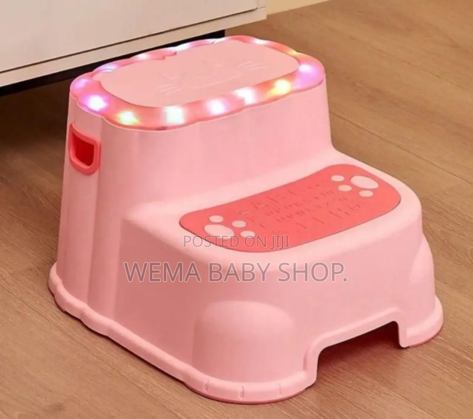 Multipurpose Stepping Stool With Thickened Non Slip With Gravity Light