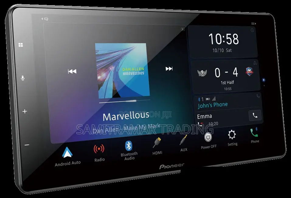 DMH-Zs9350bt Pioneer 9" Hd Hi-Res Wireless Av Digital Media Receiver