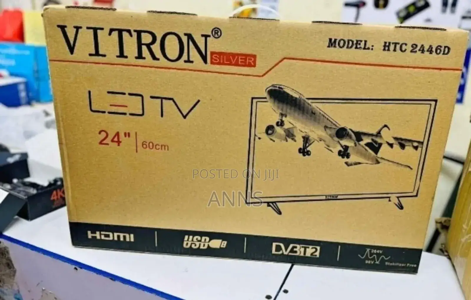 Vitron 24 Inch Digital Television (1.2 Years Warranty) Htc32446d