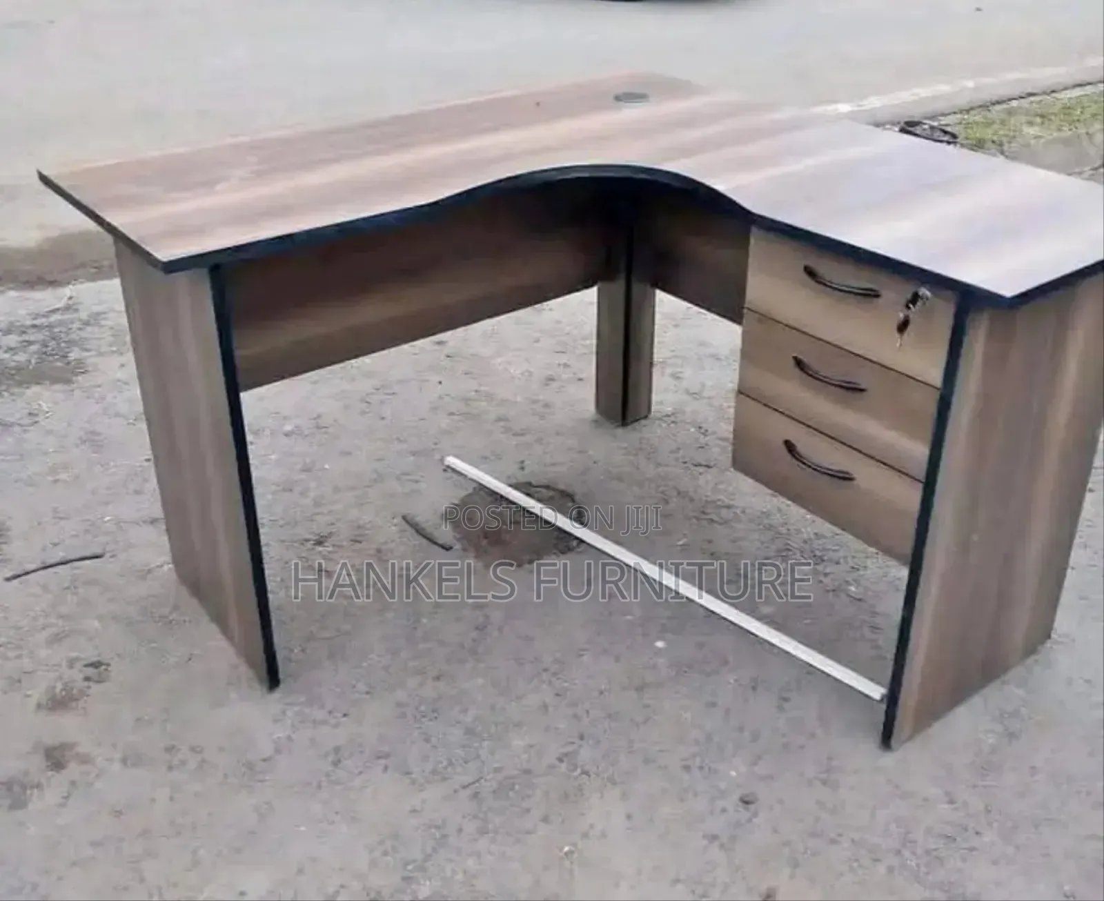 L-shape Office Desk – Modern Study Workstation