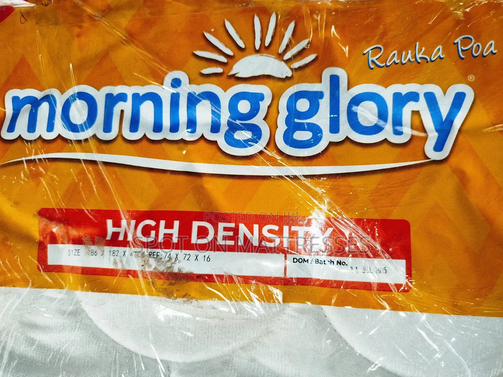 Why Buy A Bed? 6x6 16inches Thick High Density Quilted Mattresses.