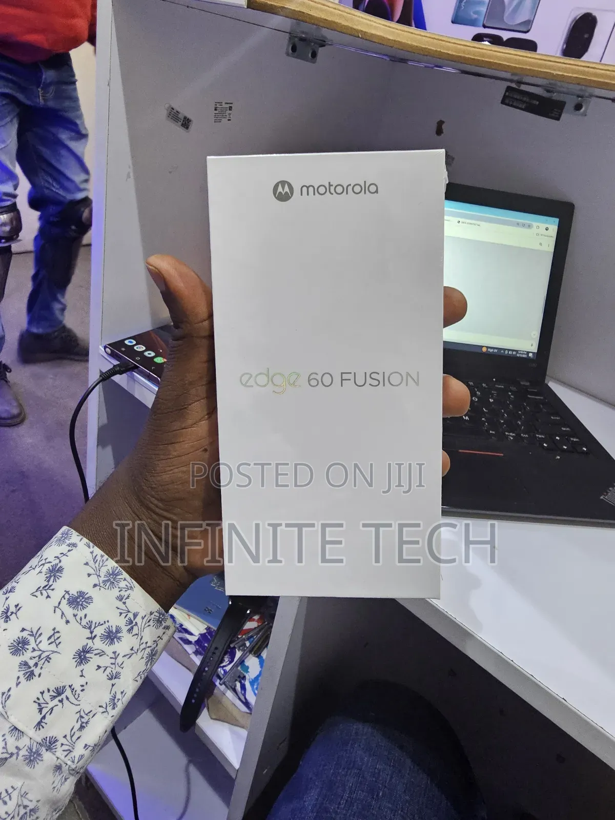 New Motorola Edge 60 Fusion 256 GB Black