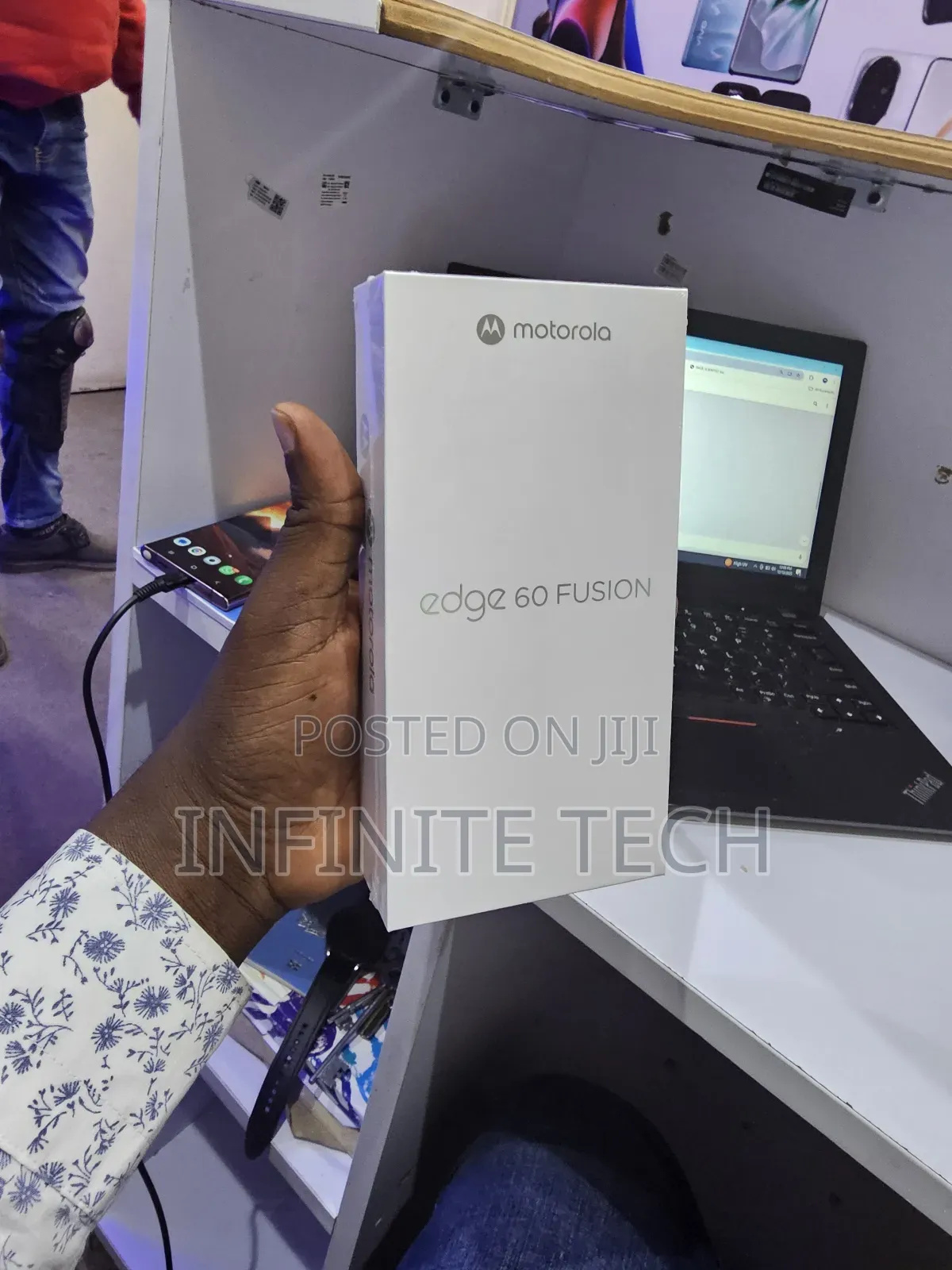 New Motorola Edge 60 Fusion 256 GB Black