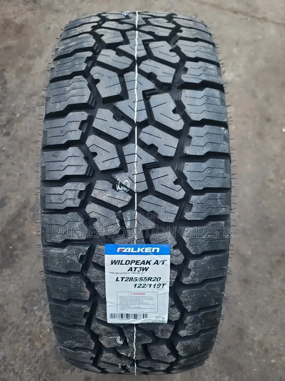 285/55 R20 Falken Tires [All-Terrain ]Made in Thailand