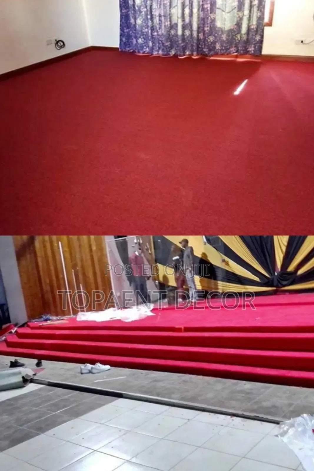 Church Altar And House Sorrounding  Delta 4mm Wall To Wall Carpets