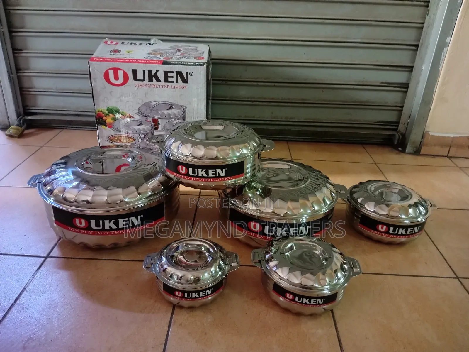 Stainless Steel Hotpot Set /6pc Hot Pot Casserole / Uken Hotpot