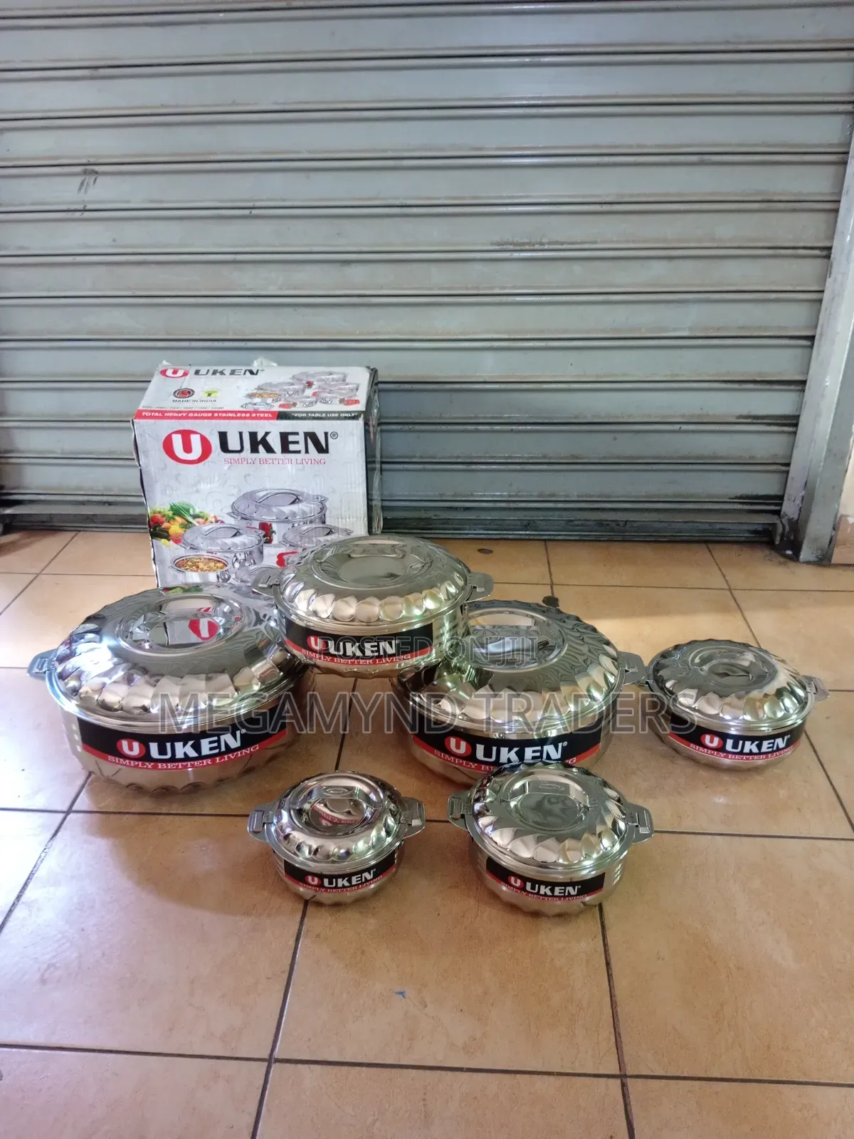 Stainless Steel Hotpot Set /6pc Hot Pot Casserole / Uken Hotpot