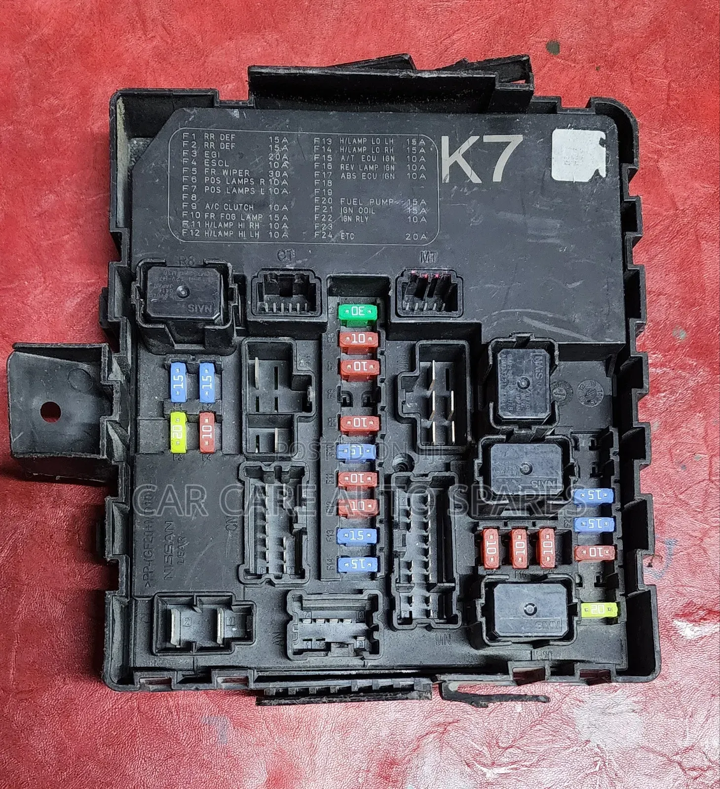 Fuse Box Nissan Patrol