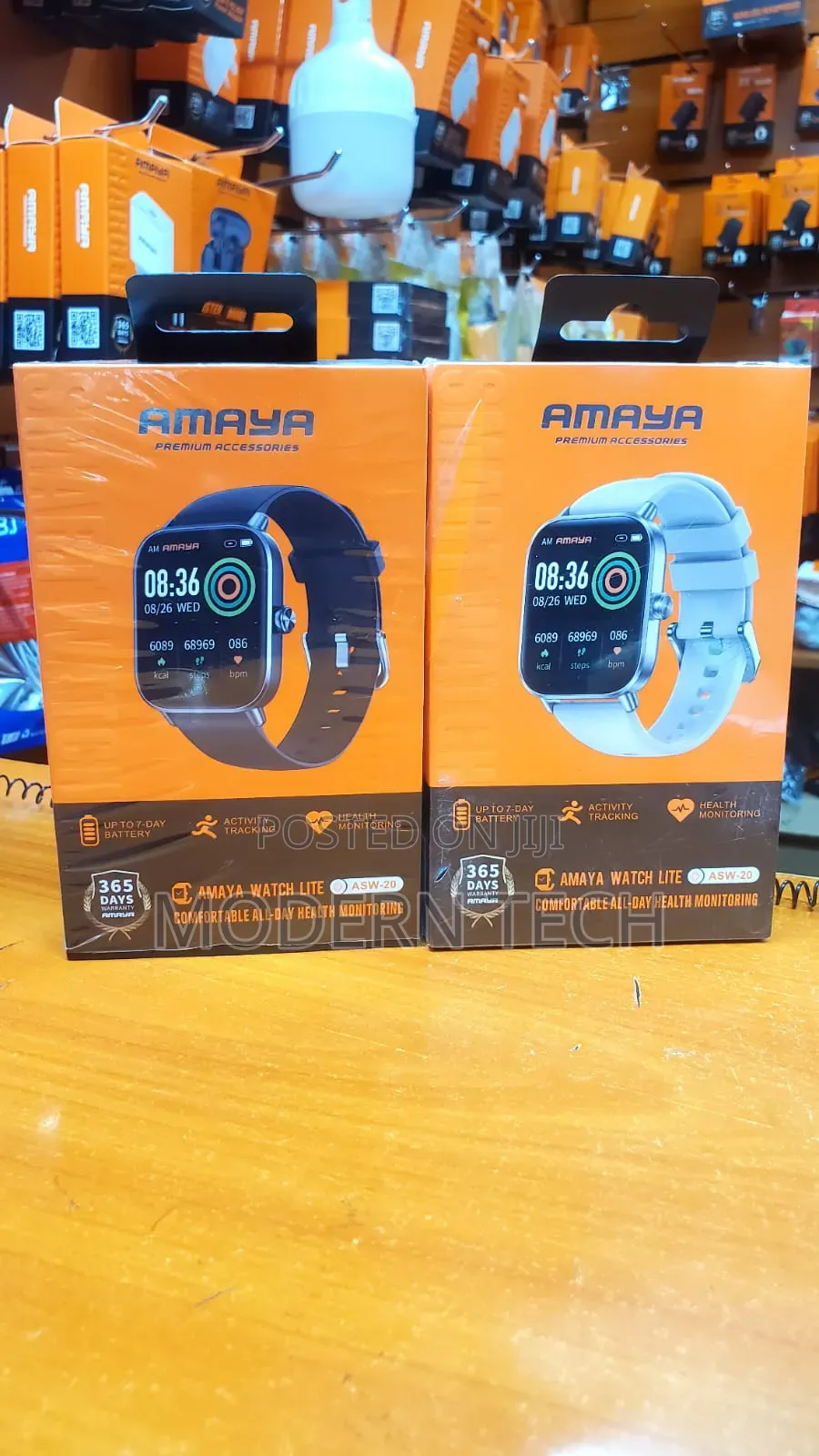 Amaya Asw 20 Smart Watch That Receives and Makes Calls