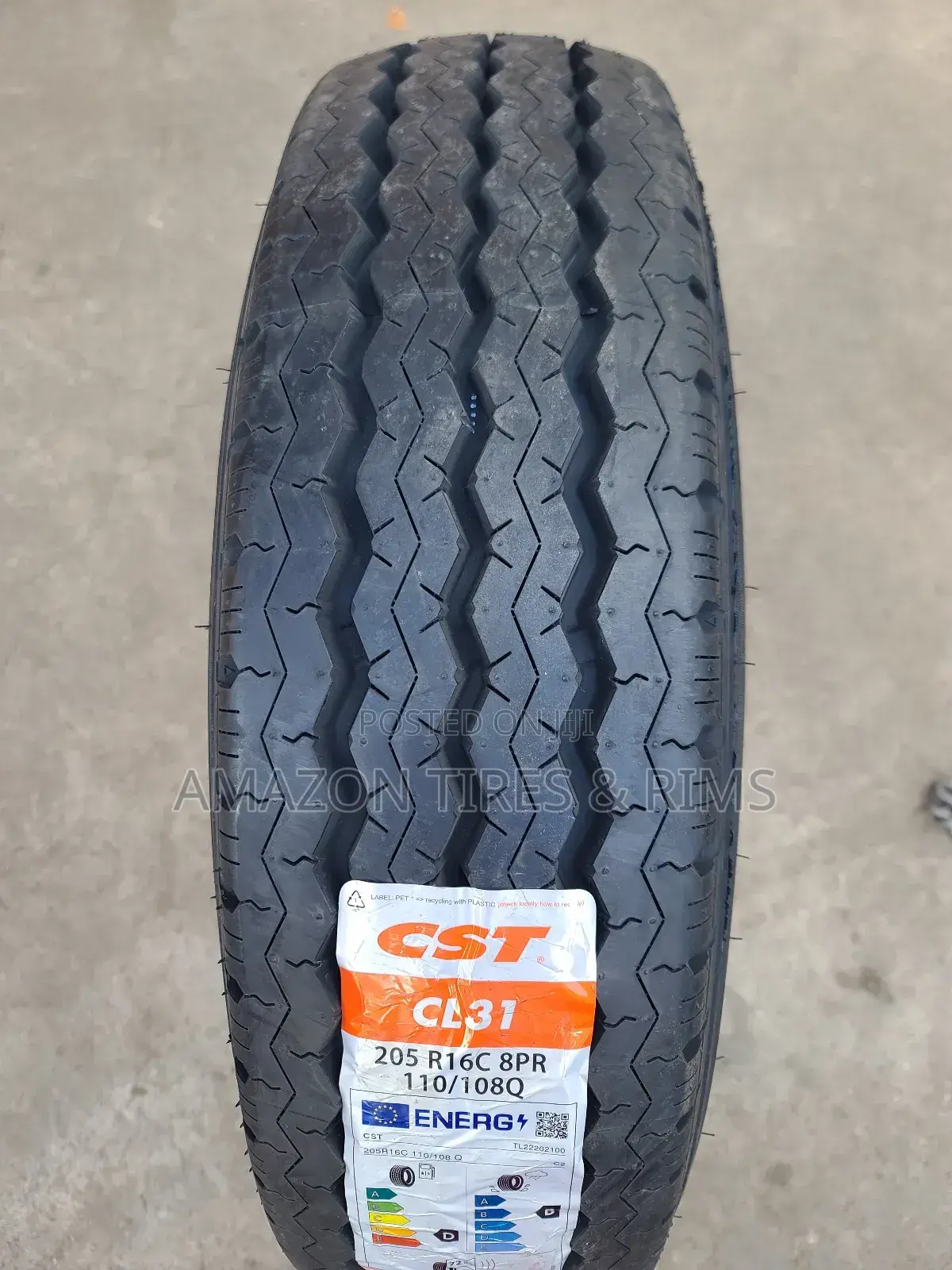 205 R16 C CST Tyres C.L31 8pr
