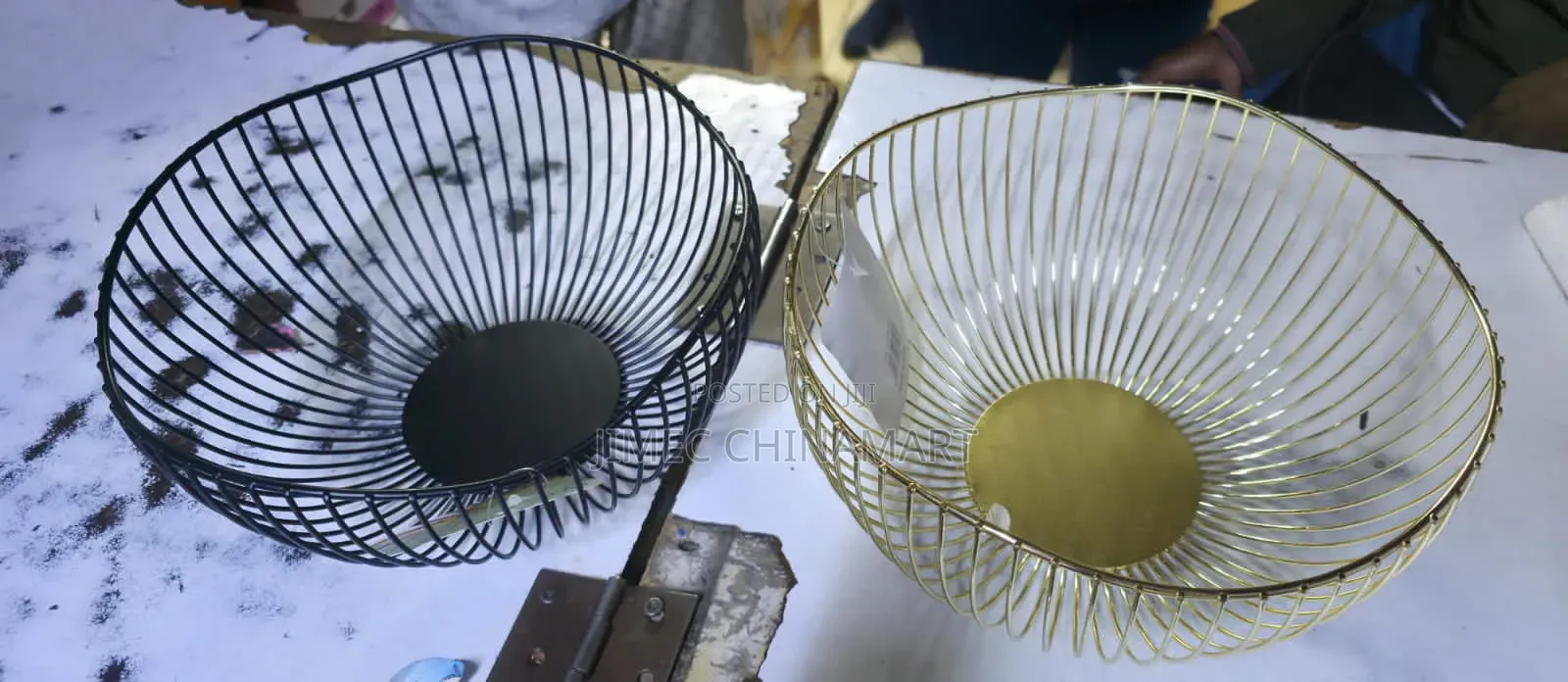 Fruit Rack – Gold Black