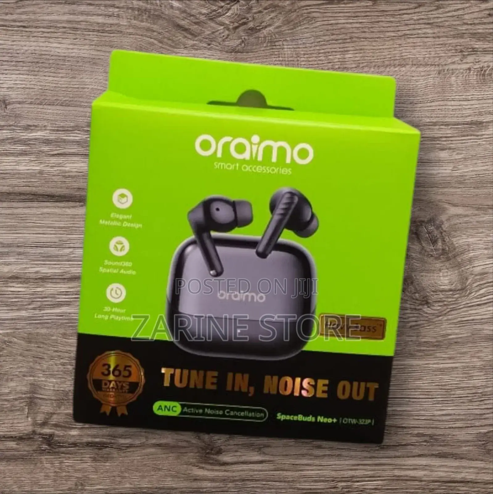 Oraimo True Wireless Earpods Earphones With Earbud Noise Cancellation