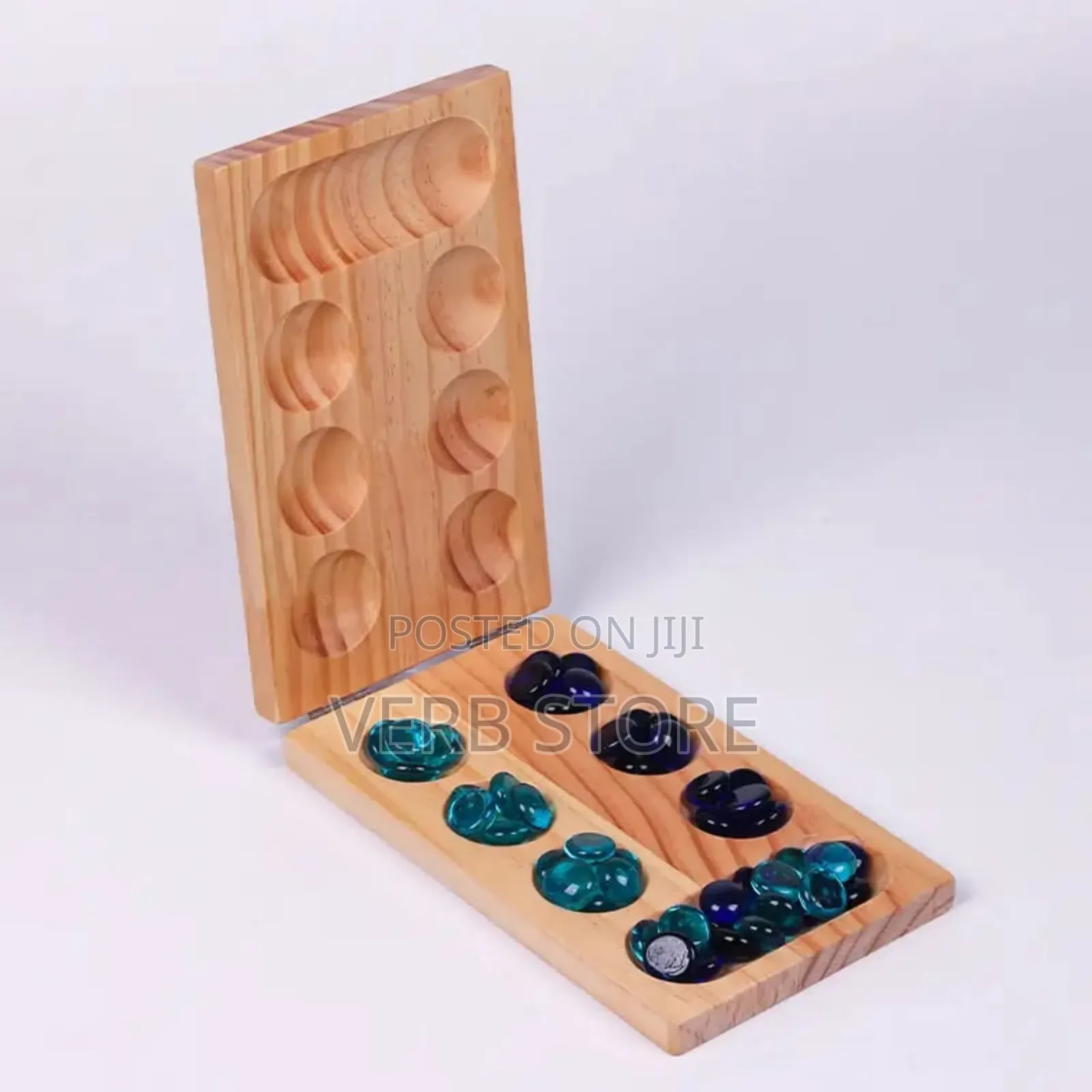 Mancala* Ancient Strategy Board Game With Roots in Africa and Asia.