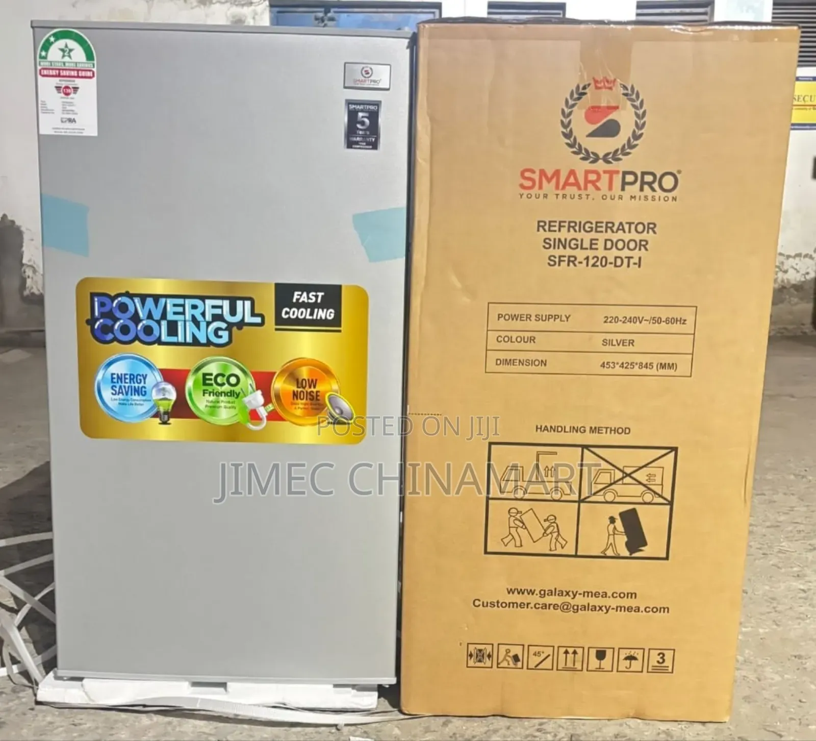 95l Single Door Defrost Refrigerator – Silver