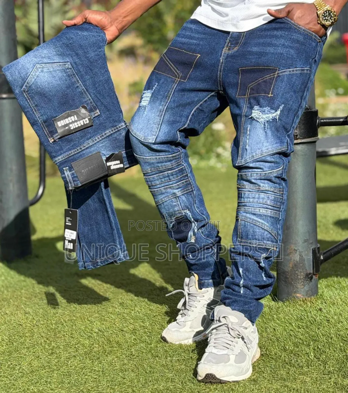 Designed Amiri Jeans Available Now