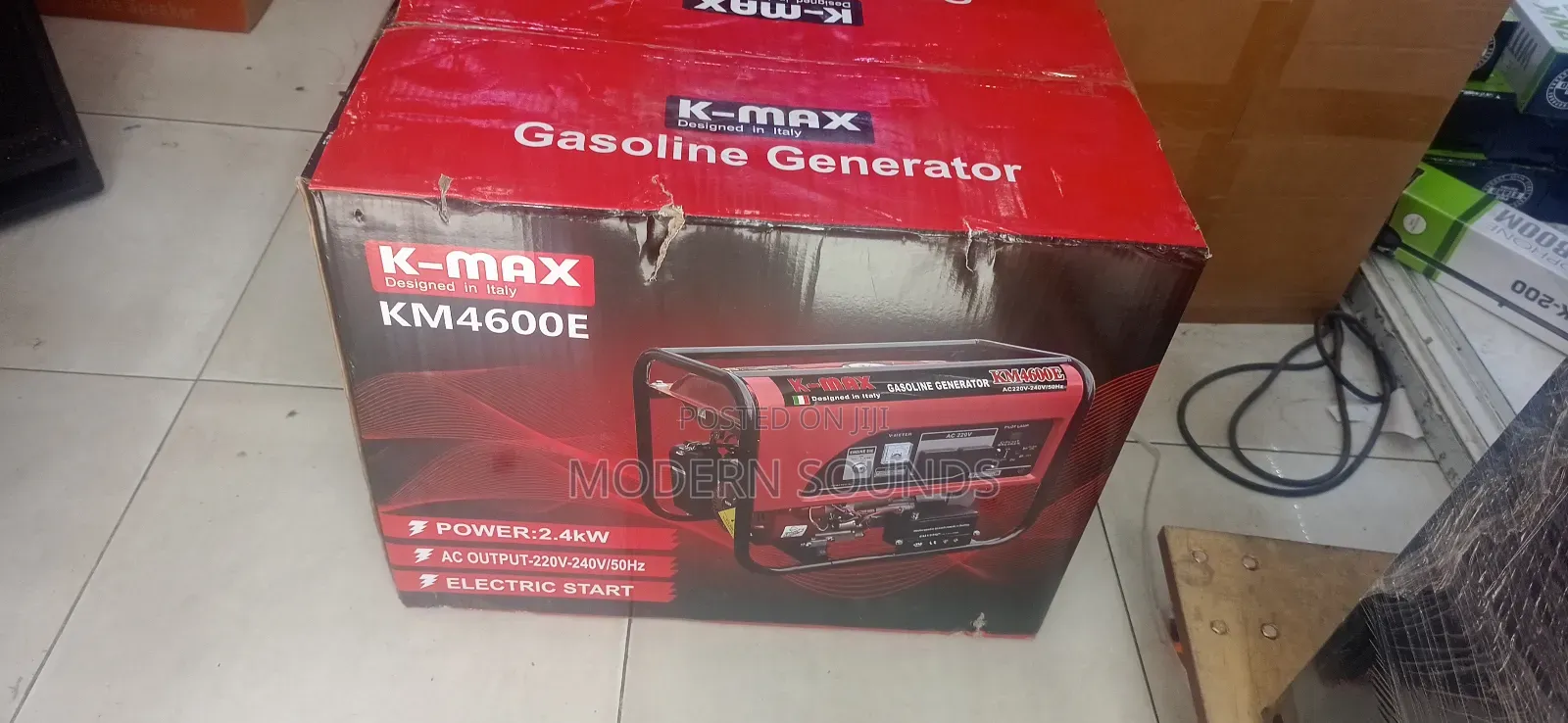 Kmax 4600e Generator