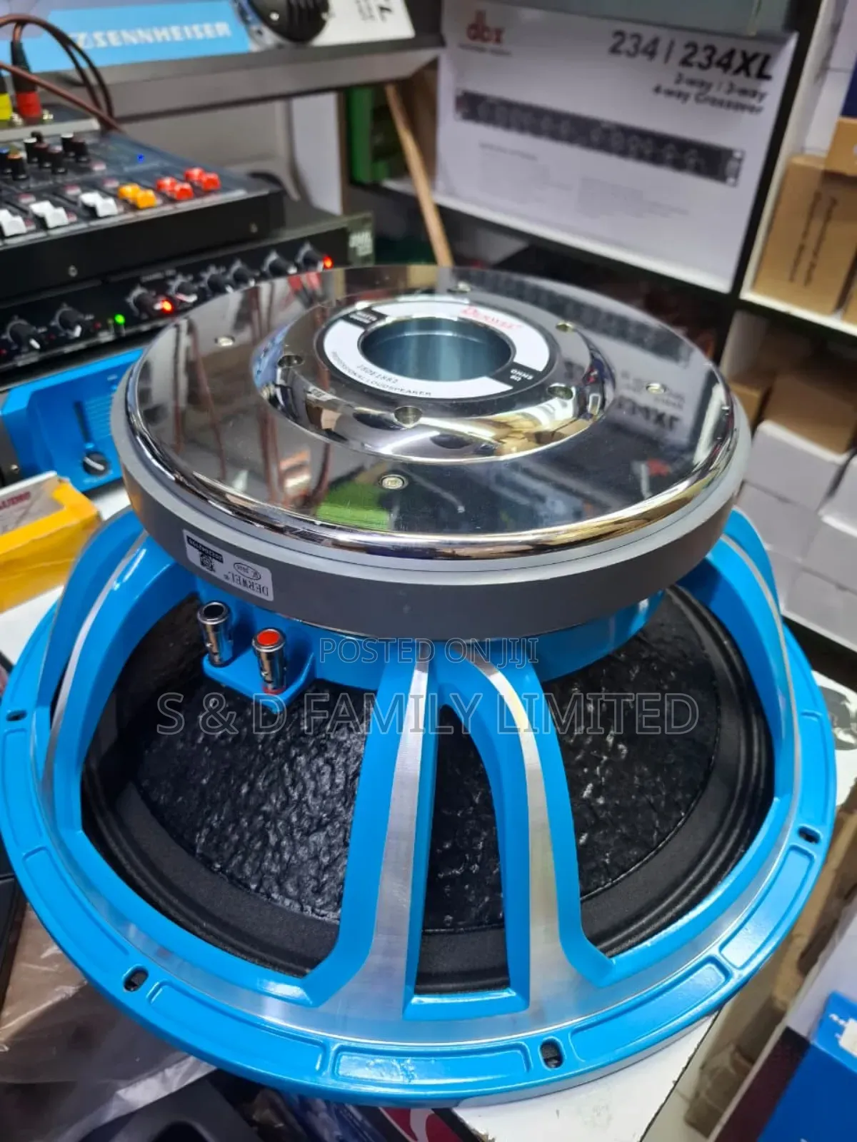 Derwel 18dx125f Bass Speaker 125mm Voice Coil