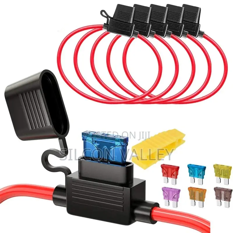 Fuse Holder for Atc Blade Fuse 25a 32v Wire Gauge10-22 Awg