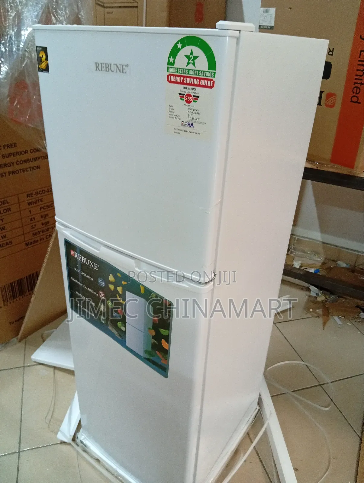 136l White Rebune Refrigerator