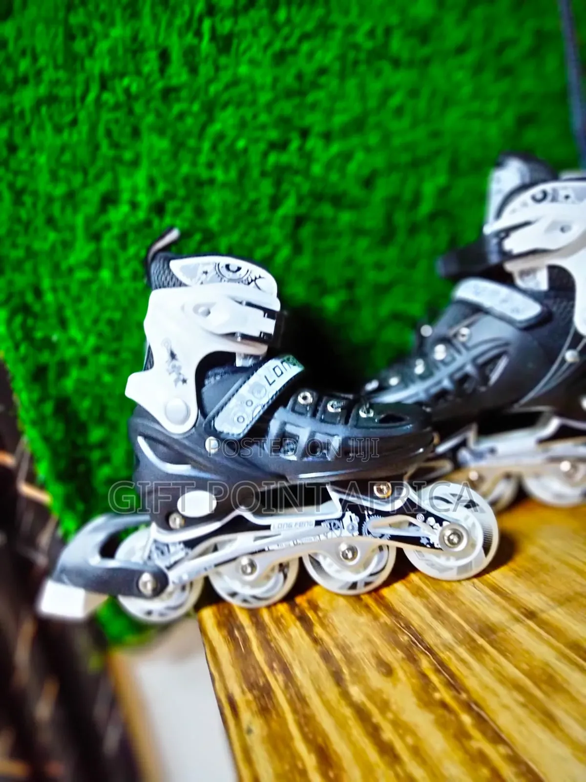 Inline Adjustable Hard Boot Roller Skates Available For Kids