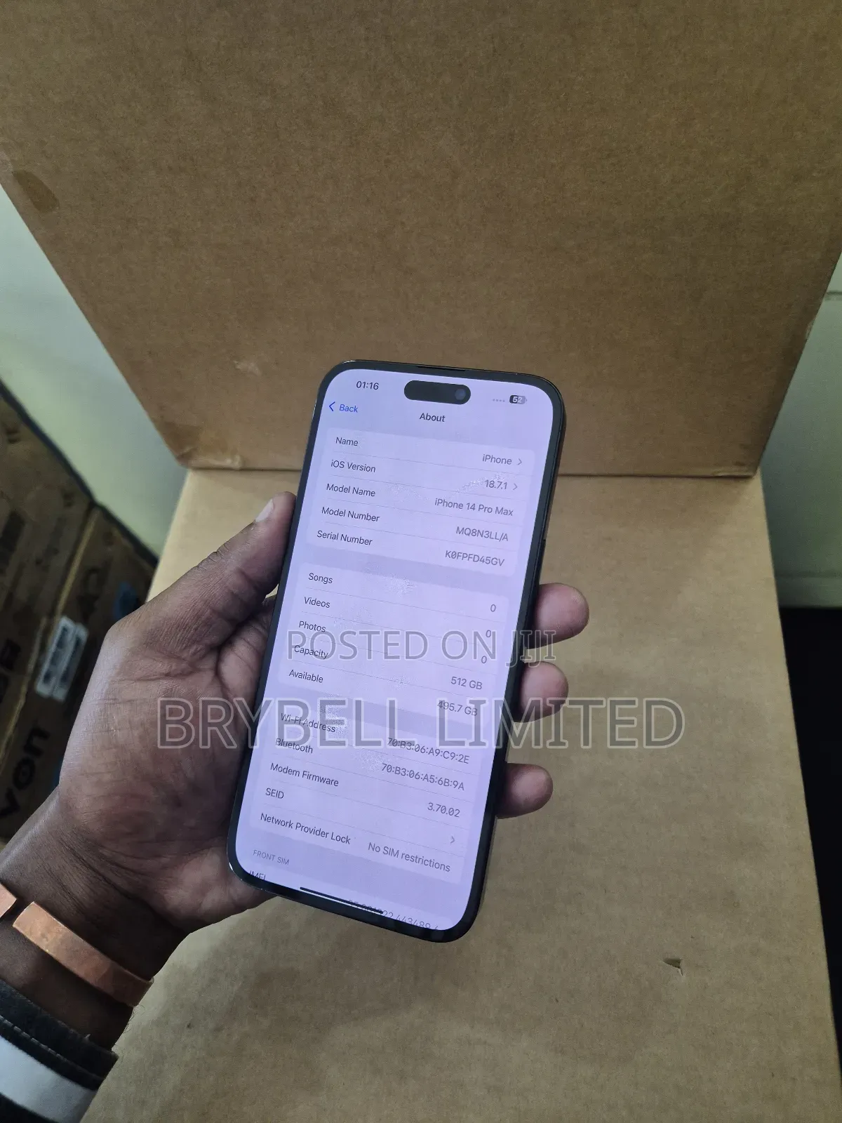 Apple iPhone 14 Pro Max 512 GB Gray