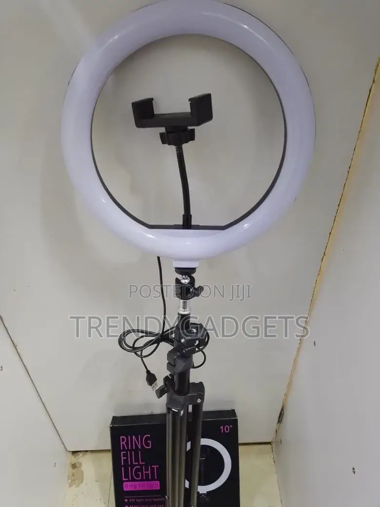10-Inch Led Ring Fill Light With Stand